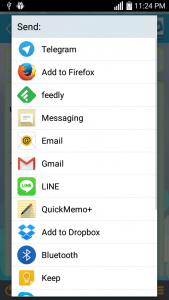 اسکرین شات برنامه ترفندهای تلگرام، وایبر و .. 5