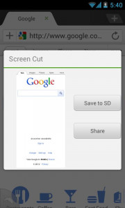 اسکرین شات برنامه Screen Cut – Screenshot app 2