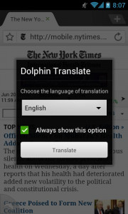 اسکرین شات برنامه Dolphin | YeeCloud Translate 1