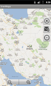 اسکرین شات برنامه نقشه آفلاین ایران 4