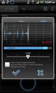 اسکرین شات برنامه RecForge Lite - Audio Recorder 8