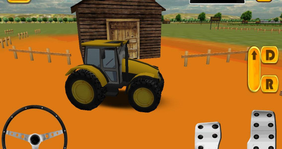 اسکرین شات بازی Tractor parking 3D Farm Driver 6