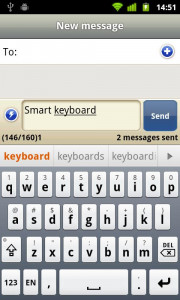 اسکرین شات برنامه English for Smart Keyboard 1