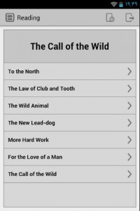 اسکرین شات برنامه داستان انگلیسی (دمو) - The Call of the Wild 1