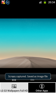 اسکرین شات برنامه تصاویر پس زمینه گوشی LG G3 (فول اچ دی) 1
