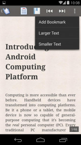 اسکرین شات برنامه ePub Reader for Android 3