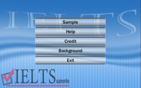 اسکرین شات برنامه نمونه آزمون آیلتس (دمو) 1