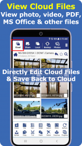 اسکرین شات برنامه Cloud File Manager 1