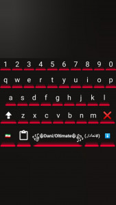 اسکرین شات برنامه کیبورد فونت نویس دنی اولتیمات 2