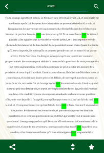 اسکرین شات برنامه صحیفه سجادیه به زبان فرانسوی 3