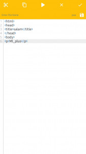 اسکرین شات برنامه ویرایشگر کد HTML,JAVA,PYTHON,Css 1