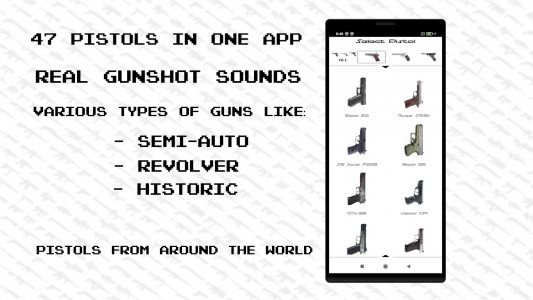 اسکرین شات برنامه Guns - Pistol Simulator 2