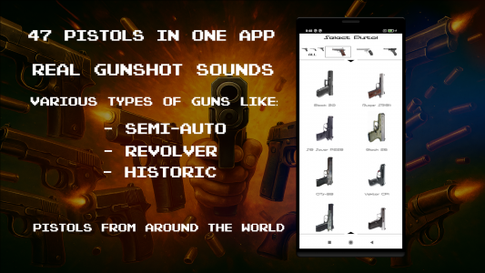 اسکرین شات 3 برنامه Guns - Pistol Simulator