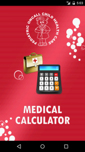 اسکرین شات برنامه Medical Calculators 3