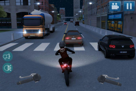 اسکرین شات بازی Moto Traffic Dodge 3D 2