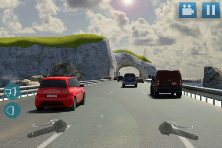 اسکرین شات بازی Moto Traffic Dodge 3D 4