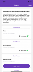 اسکرین شات 5 برنامه Forms App to Manage your Forms