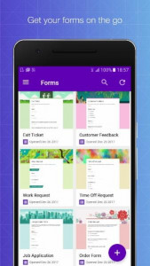 اسکرین شات برنامه Forms app for Google Forms 1