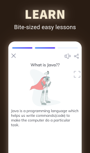 اسکرین شات 2 برنامه Learn Java