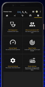 اسکرین شات برنامه WiFi Analyzer 7