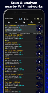 اسکرین شات 4 برنامه WiFi Analyzer