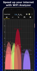 اسکرین شات برنامه WiFi Analyzer 1