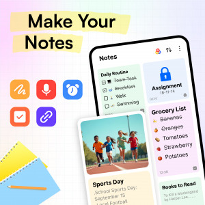 اسکرین شات برنامه Notes: Color Notepad, Notebook 1