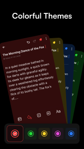 اسکرین شات 4 برنامه Notes: Color Notepad, Notebook