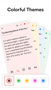 اسکرین شات 3 برنامه Notes: Color Notepad, Notebook