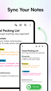 اسکرین شات برنامه Notes: Color Notepad, Notebook 8