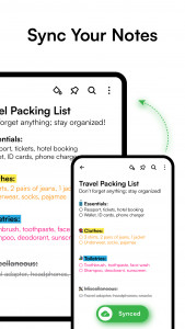 اسکرین شات 8 برنامه Notes: Color Notepad, Notebook