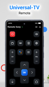 اسکرین شات 1 برنامه Universal TV Remote for All TV