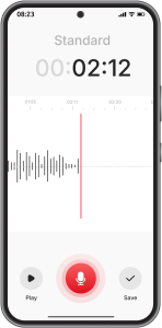 اسکرین شات 1 برنامه Voice Recorder