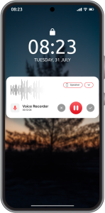 اسکرین شات 5 برنامه Voice Recorder