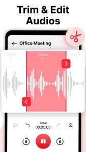 اسکرین شات برنامه Voice Recorder 3