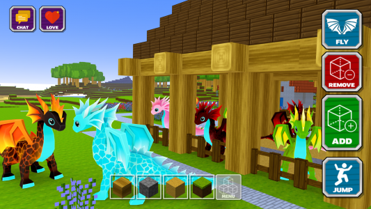اسکرین شات بازی Dragon Craft Building Game 5