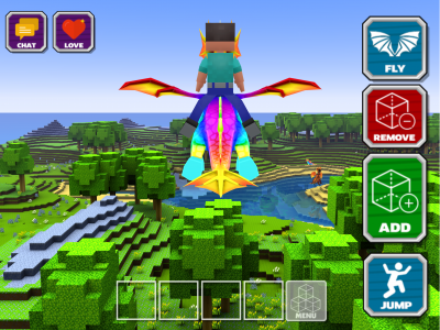 اسکرین شات بازی Dragon Craft Building Game 1