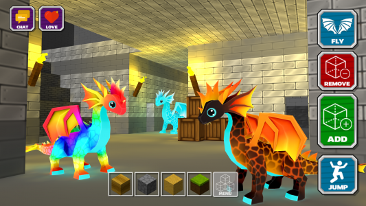اسکرین شات بازی Dragon Craft Building Game 4
