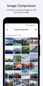 اسکرین شات 1 برنامه Compress Image - MB to kB