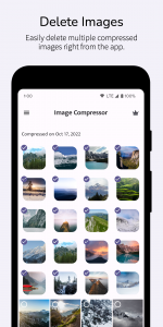 اسکرین شات 6 برنامه Compress Image - MB to kB