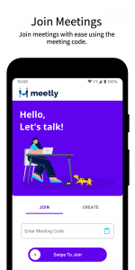 اسکرین شات برنامه Video Meeting - Meetly 2