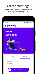 اسکرین شات برنامه Video Meeting - Meetly 3