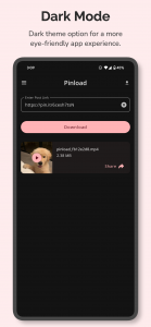 اسکرین شات برنامه Video Downloader For Pinterest 6
