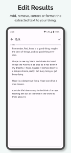 اسکرین شات 4 برنامه OCR - Image to Text - Extract