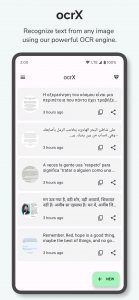 اسکرین شات برنامه OCR - Image to Text - Extract 1