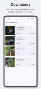 اسکرین شات 2 برنامه Video Downloader For Threads