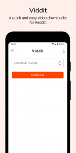 اسکرین شات 1 برنامه Video Downloader for Reddit