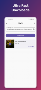 اسکرین شات 3 برنامه All Social Video Downloader