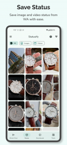 اسکرین شات برنامه Save Status - Download Status 1