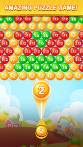 اسکرین شات 1 بازی Bubble Shooter 2048 Ball
